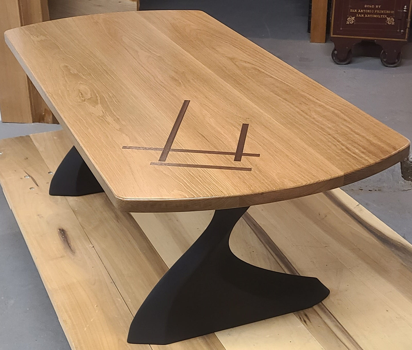 Airport Runway Inlay Coffee Table