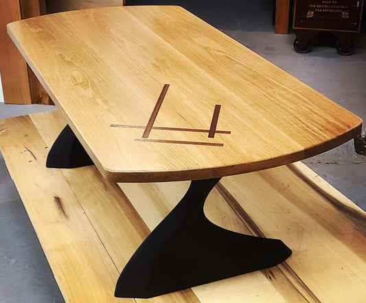 Airport Runway Inlay Coffee Table