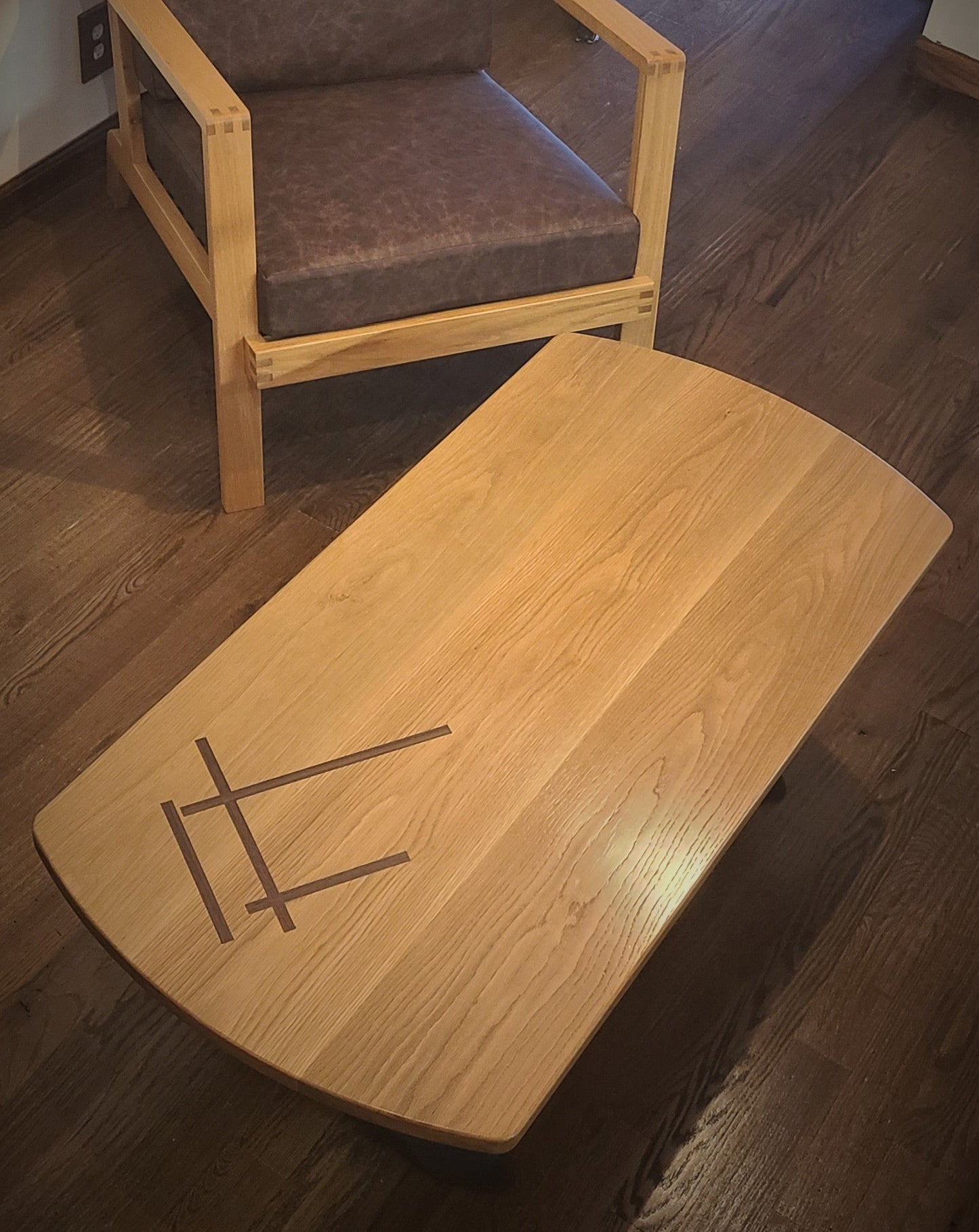 Airport Runway Inlay Coffee Table