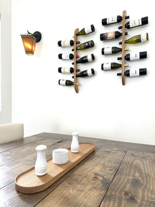 Longship Wine Rack - Wall Mounted